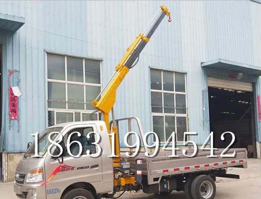 神冈区随车吊机12V24V1吨随车吊小型随车吊机悬臂吊机油压随车吊出租1吨电动吊机